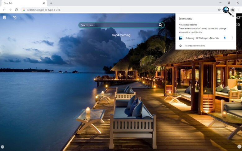 Relaxing HD Wallpapers New Tab - WallpaperTab