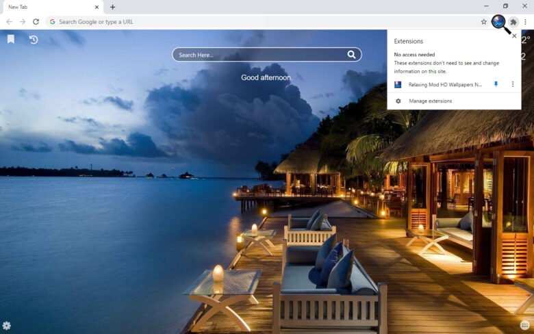 Relaxing Mod HD Wallpapers New Tab - WallpaperTab