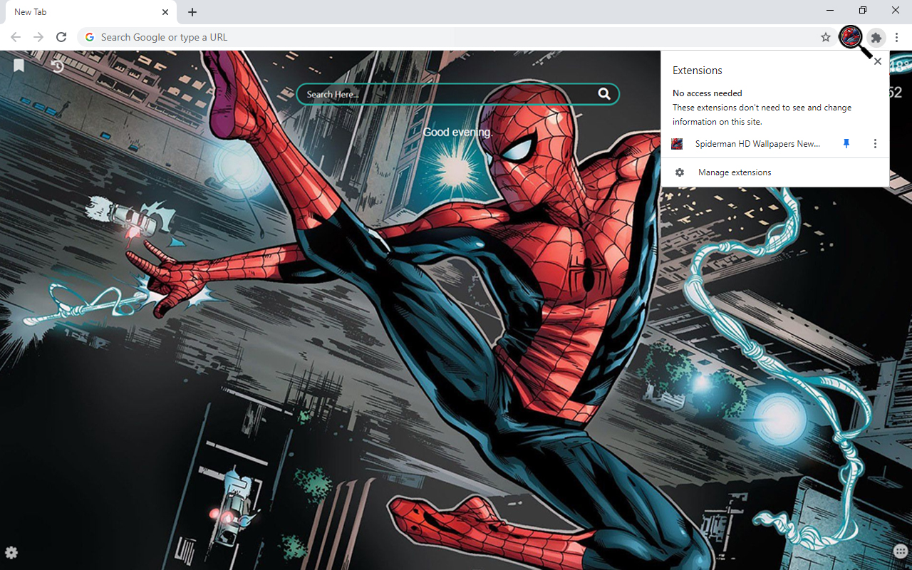 Spiderman HD Wallpapers New Tab ...