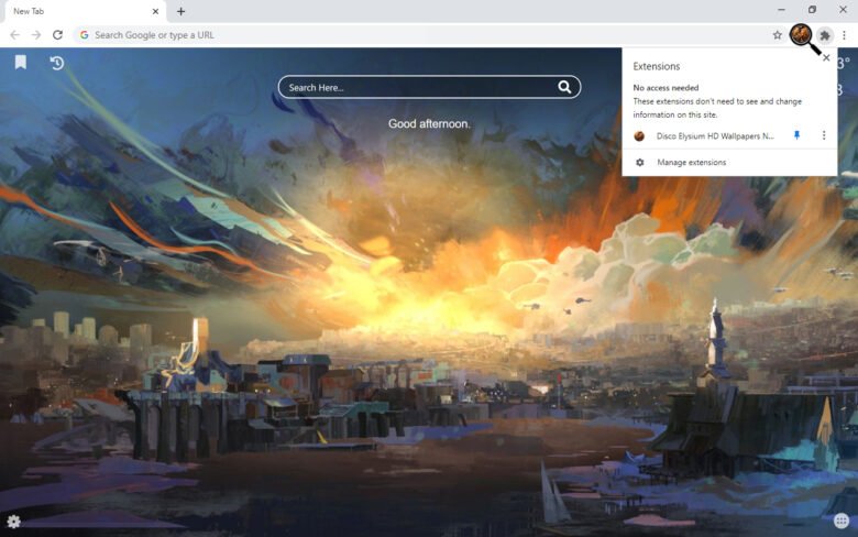 Disco Elysium HD Wallpapers New Tab - WallpaperTab