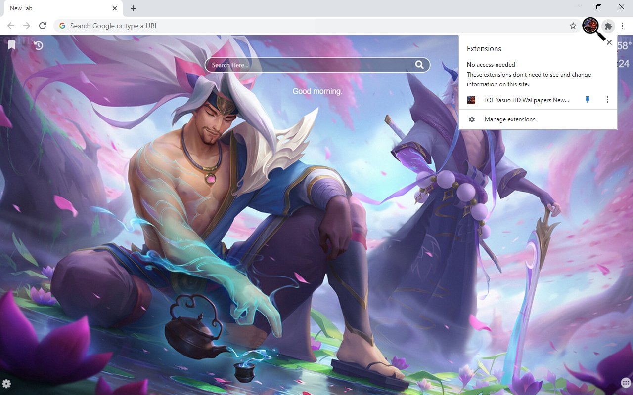 League of Legends Wallpapers and New Tab